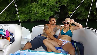 Almost Exposed Public Sex On A Boat