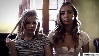 Two Rebellious Girls Seek Help From A Perverted Counselor, Leading To A Steamy Encounter With Haley Reed And Coco Lovelock