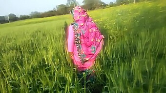 Indian Amateur Couple Engages In Outdoor Sex In Village