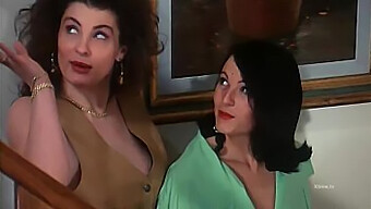 Italyan Retro Filminde Vampirella'Nın Ateşli Performansı