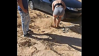 Amateur Latina With A Big Ass Gets Caught In The Act