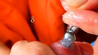 Pia'S Homemade Video: Inserting A Urethra Plug And Giving An Unforgettable Handjob