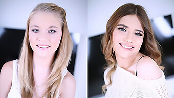 Hannah Hays E Ariel Mcgwire Fazem Um Boquete Sensual No Estilo Pov