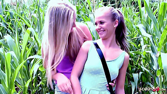 Bella Anne'S Public Humiliation: A Lesbian Encounter With A German Girl