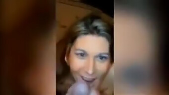 Amusing Family Time With A Mature Wife'S Oral Skills