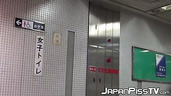 Japanese Women Filmed Urinating In A Restroom Open To The Public