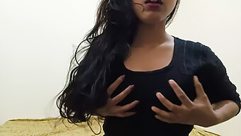 Indian Teen In Stockings Reveals Her Body And Pleasures Herself