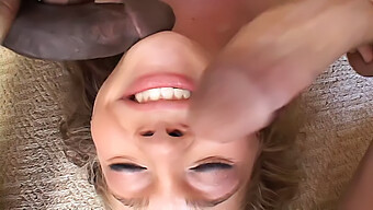 Blonde Teen Experiences Intense Group Sex With Cum-Filled Finish