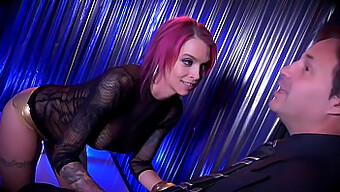 Anna Bell Peaks Gives A Sensual Striptease And Blowjob In Hd Video