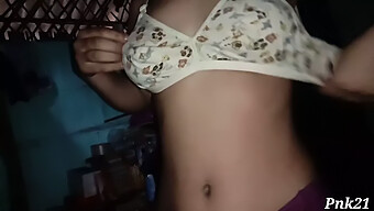 A Slender Indian Teen With Perky Nipples And A Tight Pussy Changes Her Outfit