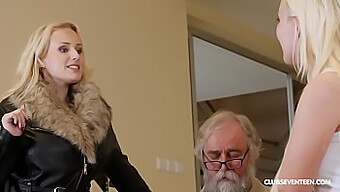 Blondinka Najstnica Je Podrejena Starejši Ženski V Seji Bdsm