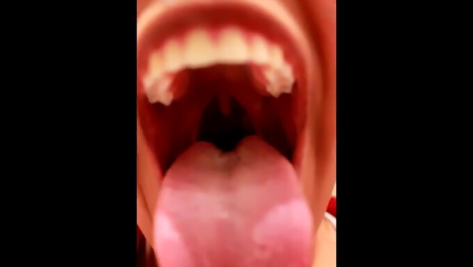 Skilled Latina Performer With A Long Tongue And A Big Throat