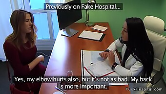 European Lesbians Indulge In A Hot Threesome With A Wounded Patient